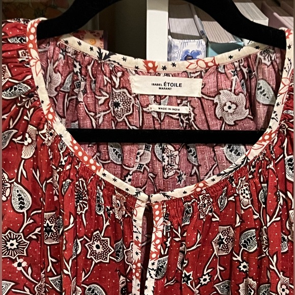 Isabel Marant Paisley Print Long Sleeve Dress✨ - Picture 6 of 7